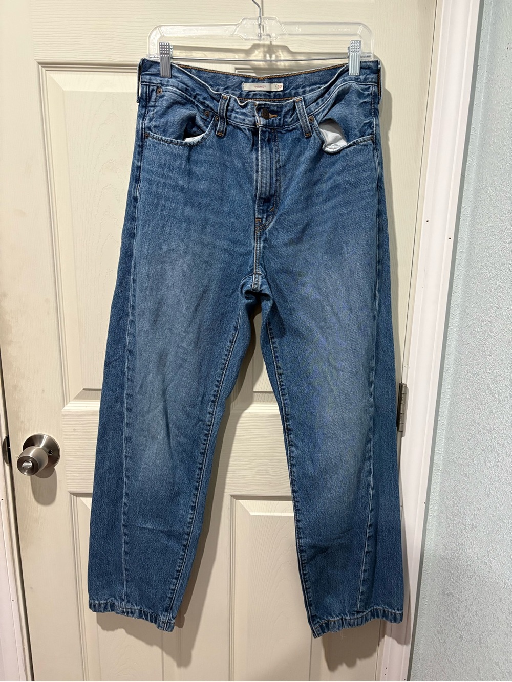 Levi's Women's ‘94 Baggy Jeans in Classic Blue Denim